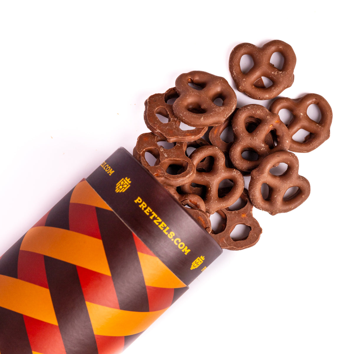 Ultimate Belgian Chocolate Pretzel Twist Basket